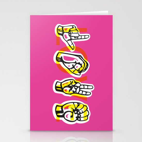IT'S LOVE Stationery Cards