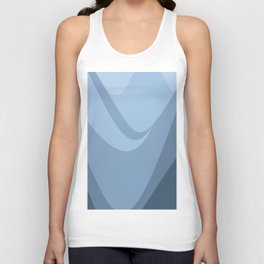 Light blue valley Unisex Tank Top