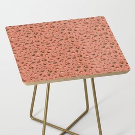 Robin Pink Pattern Side Table