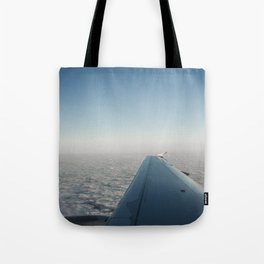 Wing in the clouds Tote Bag