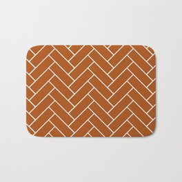 Tiles (Rust) Bath Mat