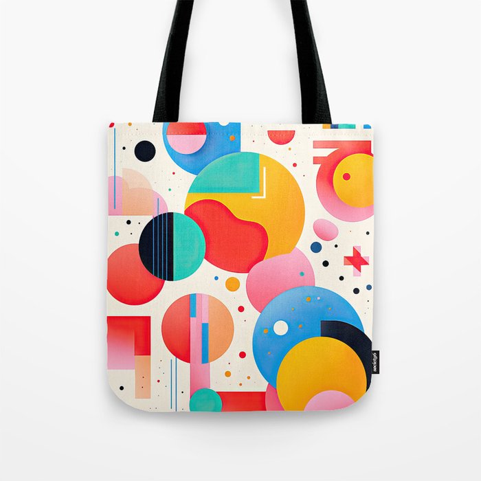 Whimsy Simple Joys in Abstract Tote Bag