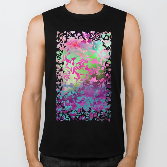 Earth_Watercolor by Jacqueline & Garima Biker Tank
