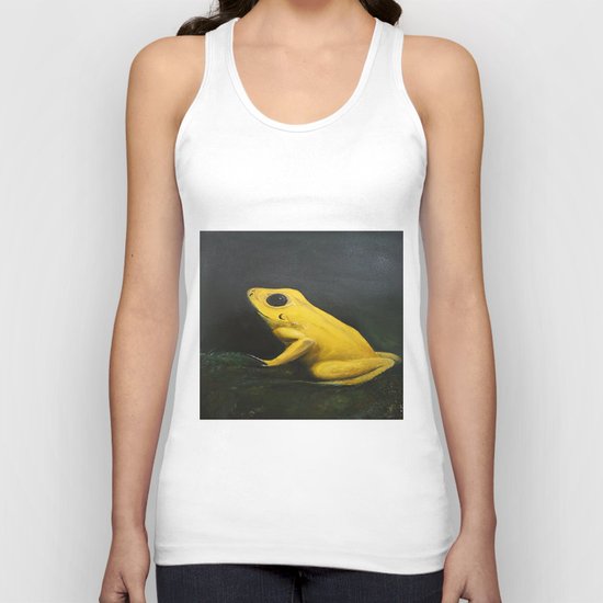 Yellow Frog Unisex Tank Top