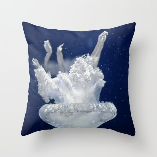 Jellyfish Throw Pillow