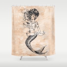 Sailor Jerry Shower Curtains Society6