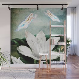 The soul of the flowers Wall Mural