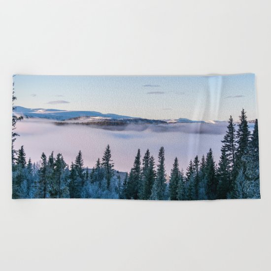 The forest in me Beach Towel