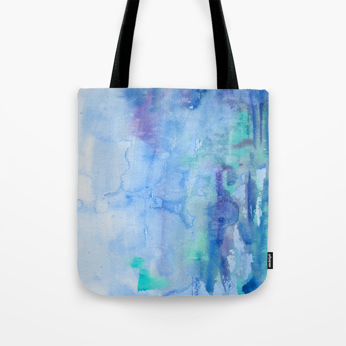 Watercolor Blue Tote Bag