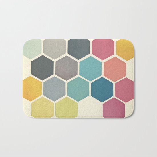 Honeycomb II Bath Mat