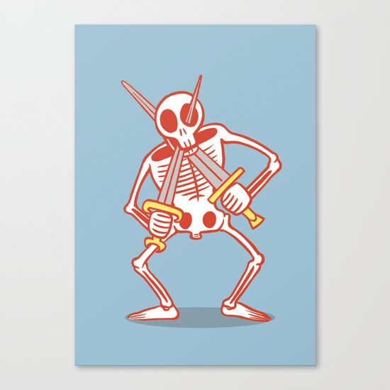 Jack of Spades Canvas Print