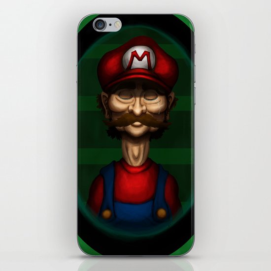 Sad Mario iPhone & iPod Skin