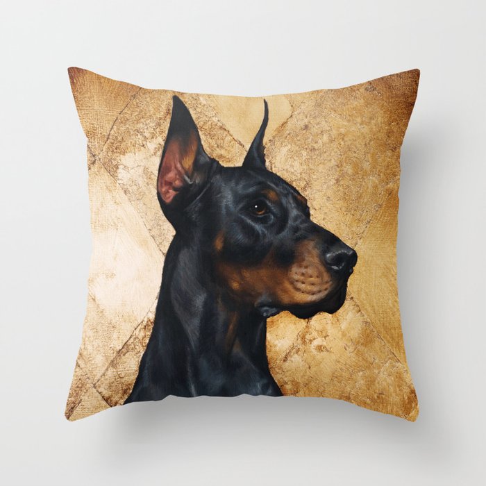 doberman pillow