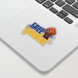Free Ukraine Sticker