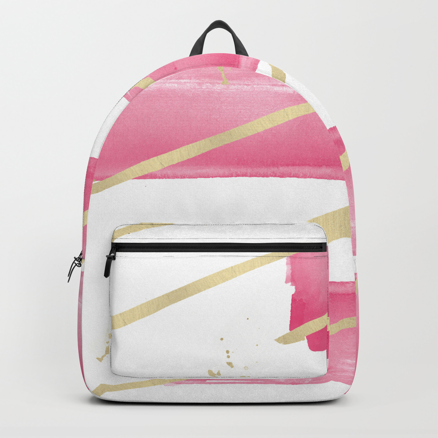 pink girly backpack