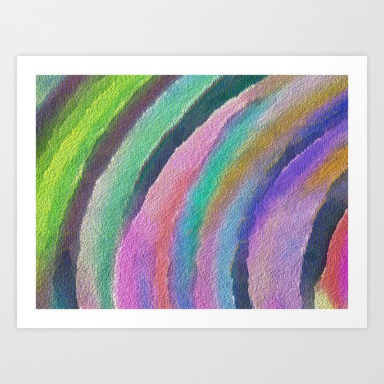 Color Arc Art Print