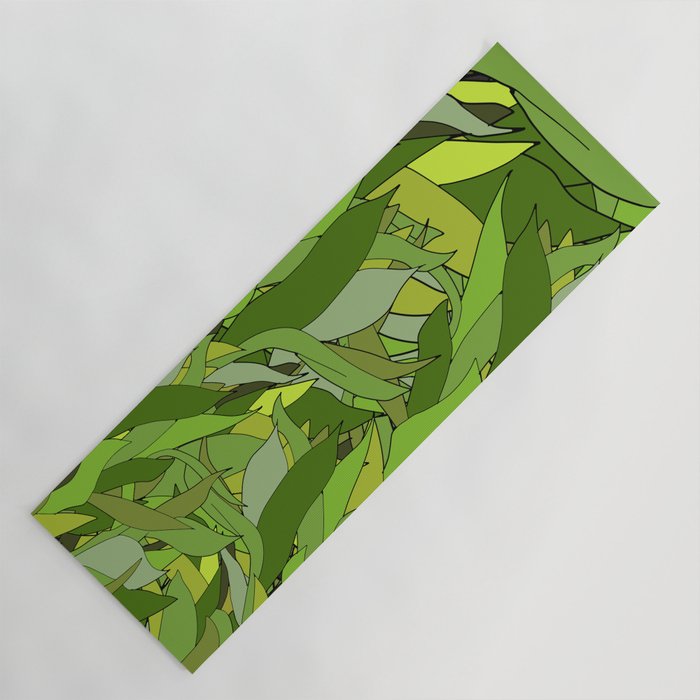 Lucky Bamboo In Porcelain Bowl Yoga Mat By Notsniw Society6