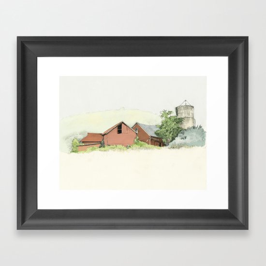 Abandoned Barn Framed Art Print