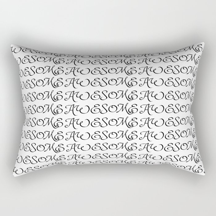AWESOME Rectangular Pillow