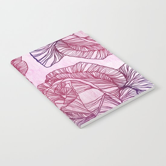 Purple rose Notebook