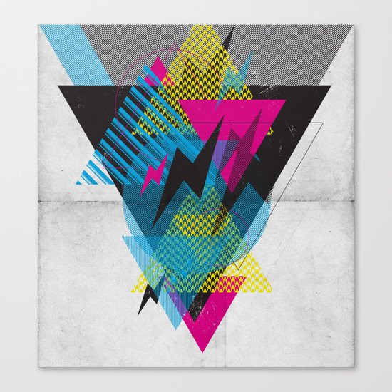 Shape Shock Canvas Print
