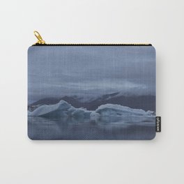 Icebergs at glaciar lagoon in Iceland Carry-All Pouch