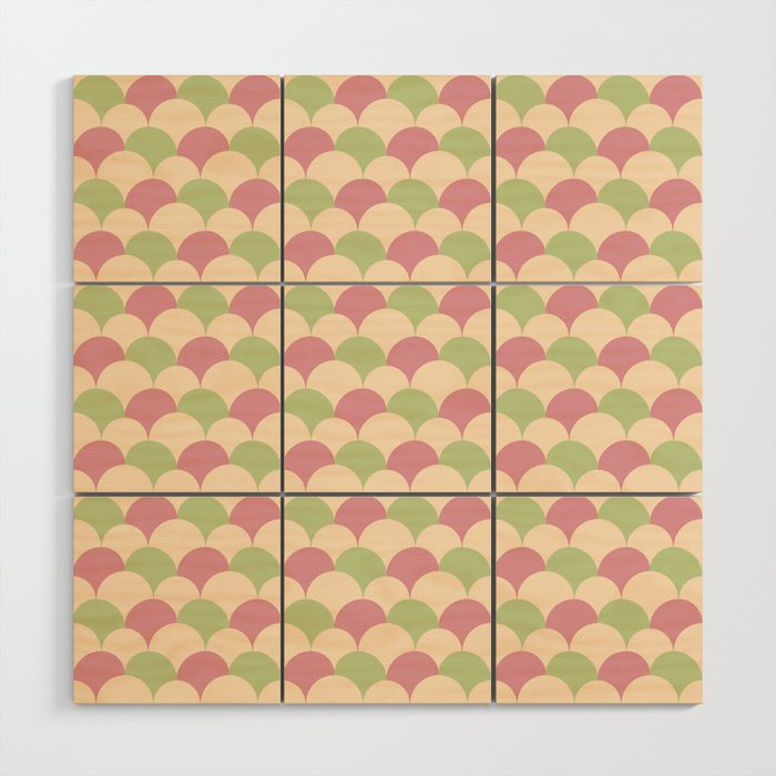 Harmony of Shapes Wood Wall Art