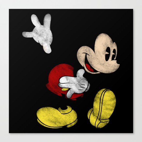 DISNEY MICKEY MOUSE: DARK MICKEY Canvas Print