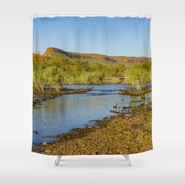 Pentecost River Crossing Shower Curtain