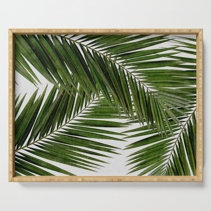 Palm Leaf III Serving Tray