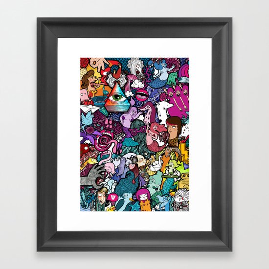 Freaky Friday Framed Art Print