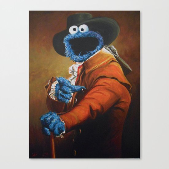 Monster Ducookie Canvas Print