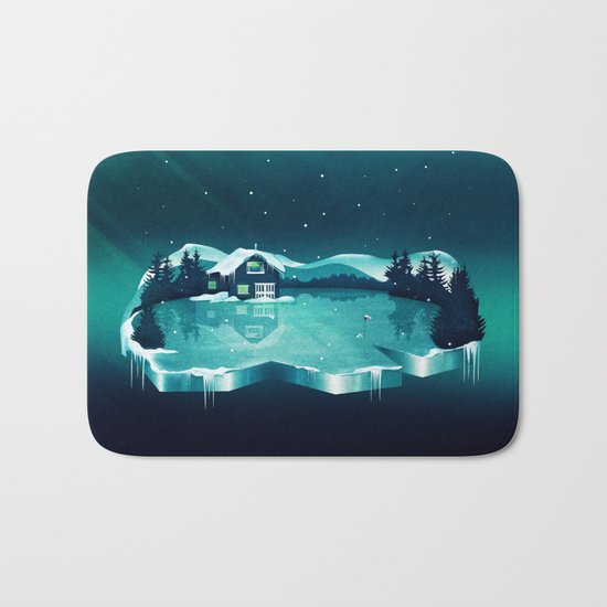 Frozen Magic Bath Mat