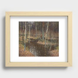 Autumn flood Recessed Framed Print