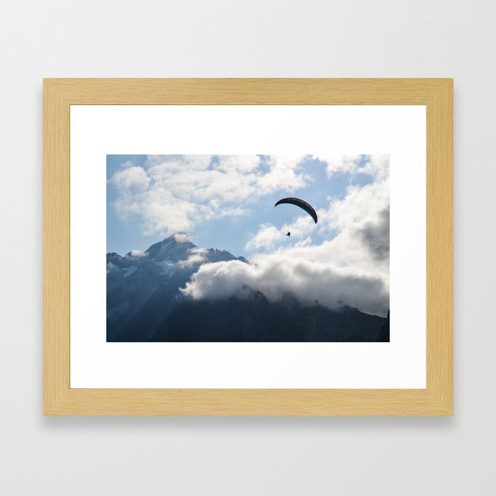 Jungfrau Glider Framed Art Print