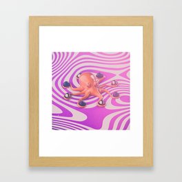 PU$$ Framed Art Print