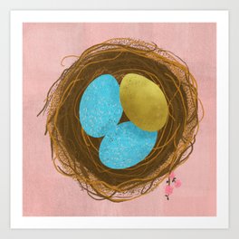 Nest Egg Art Print