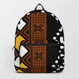 Beautiful Bogolan Mudcloth African Design Backpack