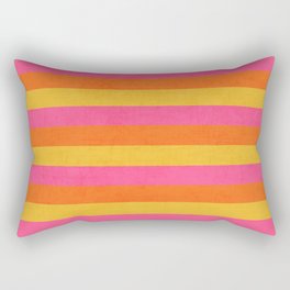 summer stripes Rectangular Pillow