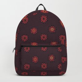 Paracas Flowers in Red Backpack