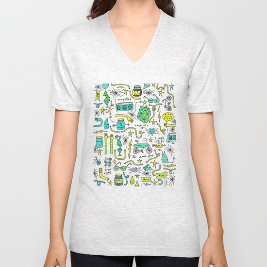 to and fro Unisex V-Neck