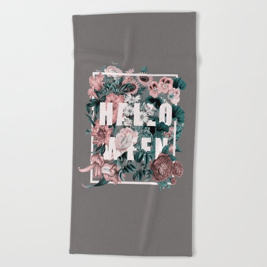 Happy Halloween Beach Towel