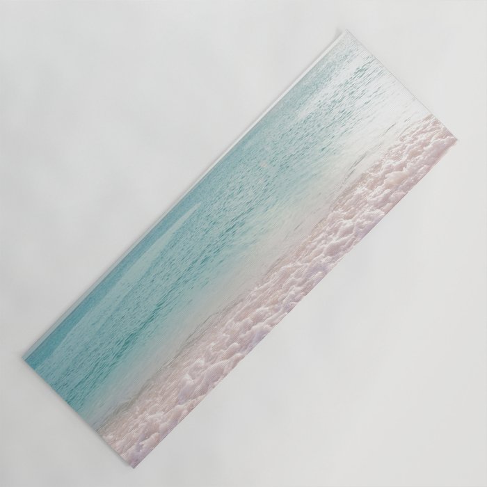 Soft Pastel Ocean Waves Dream #2 #wall #decor #art #society6 Yoga Mat