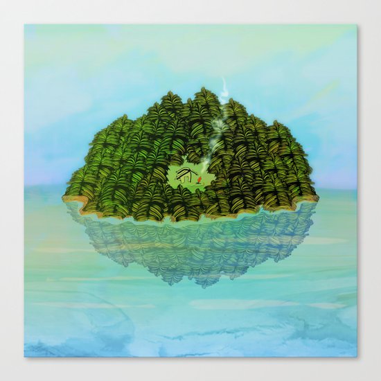 GREENERY HOME / Nature Canvas Print
