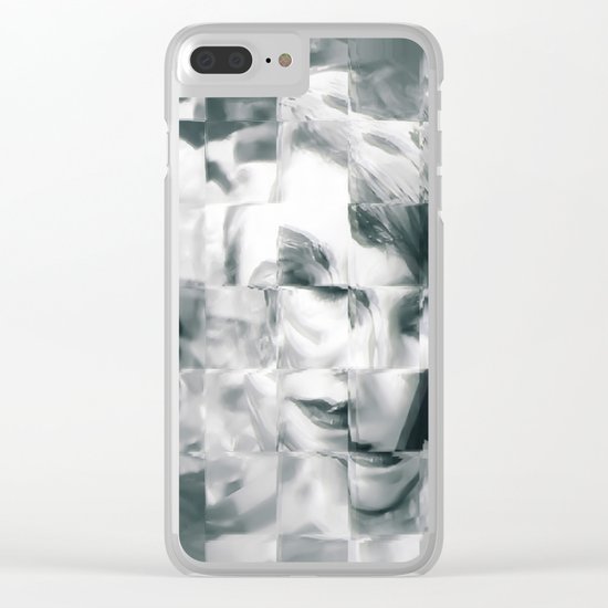 Young woman Clear iPhone Case