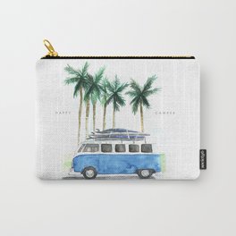 Vintage Camper Van · Surf Trip · Vintage Vehicle · Classic Camper van Carry-All Pouch