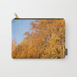 Fall, Golden tree, MOUNTAIN Trees Carry-All Pouch