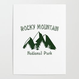 Rocky Mountain National Park Colorado Poster
