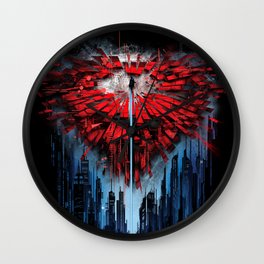 SHATTERED Wall Clock