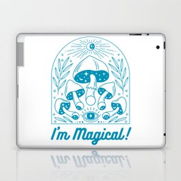 I'm Magical! Eye See Magic & Glitter & Mushrooms! Laptop Skin